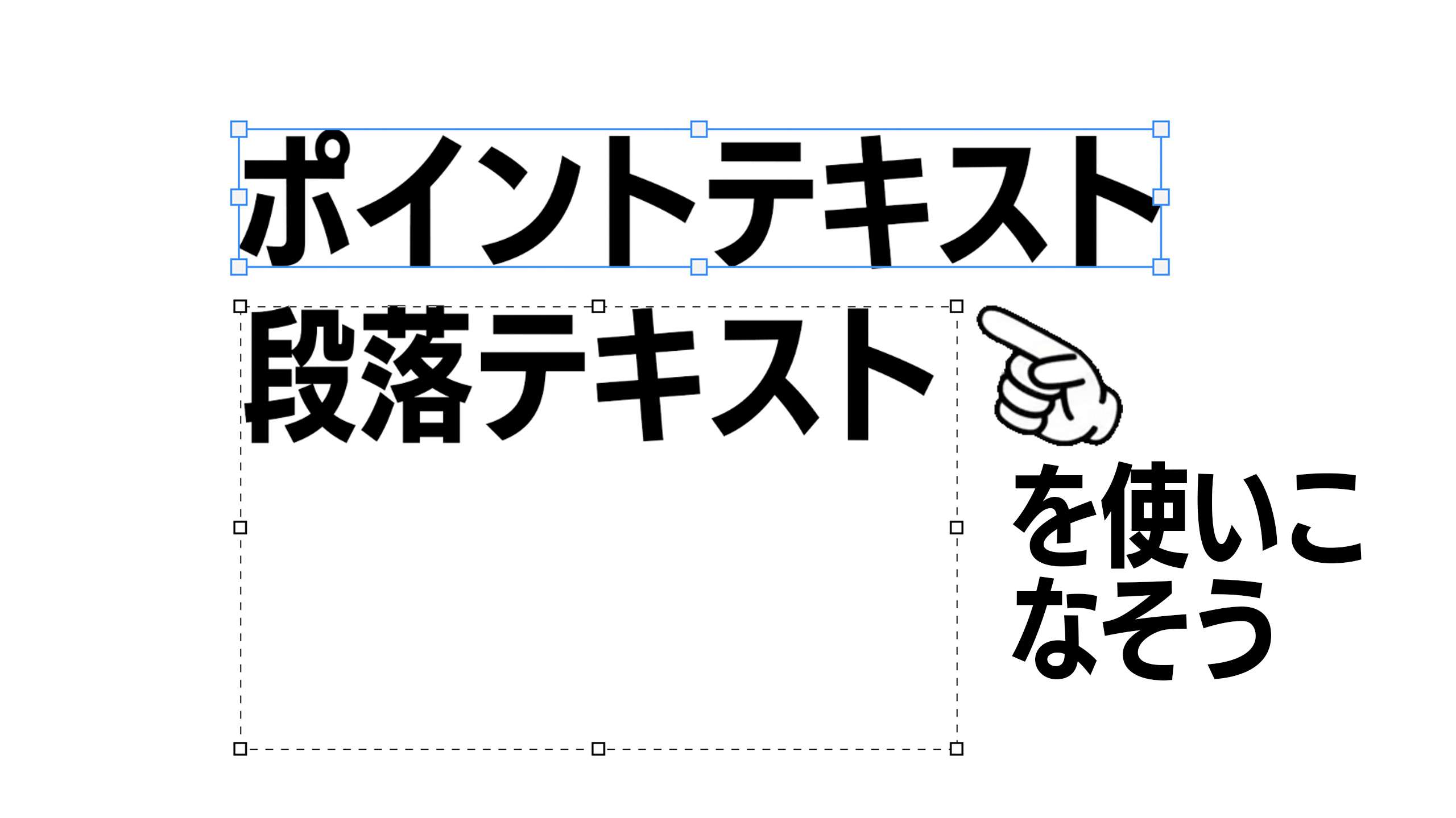 Photoshopで差がつく！ポイントテキストと段落テキストを使いこなそう